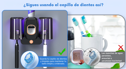 Estación de Cepillado Premium con Luz ultravioleta