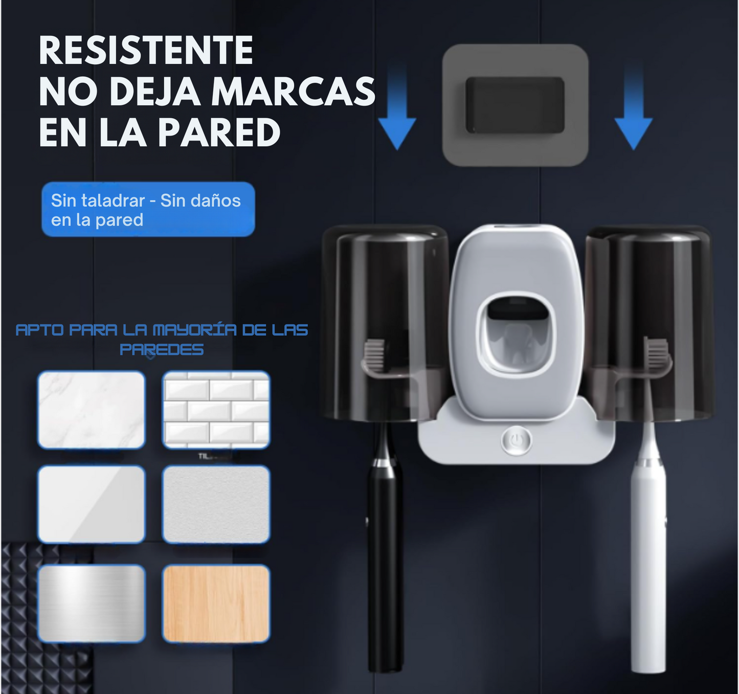 Estación de Cepillado Premium con Luz ultravioleta